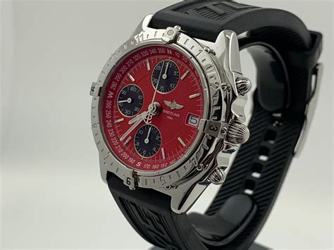 breitling chronomat longitude red|breitling chronomat 41 two tone.